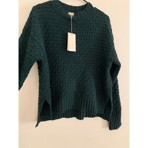 A New Day Forest Green Sweater